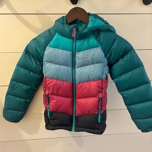 L.L Bean Girls Winter Puffer Jacket